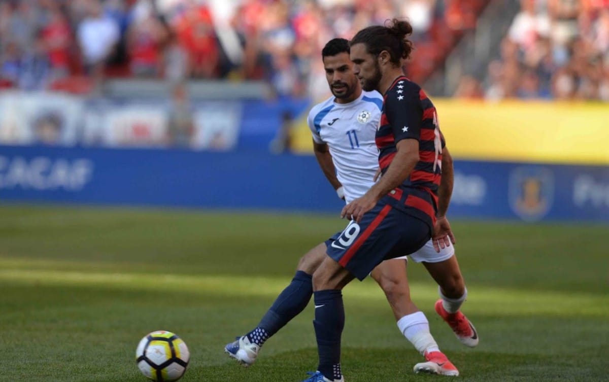 En 2017, Nicaragua se enfrentó a USA en Copa Oro en un duelo terminó en derrota 0-3