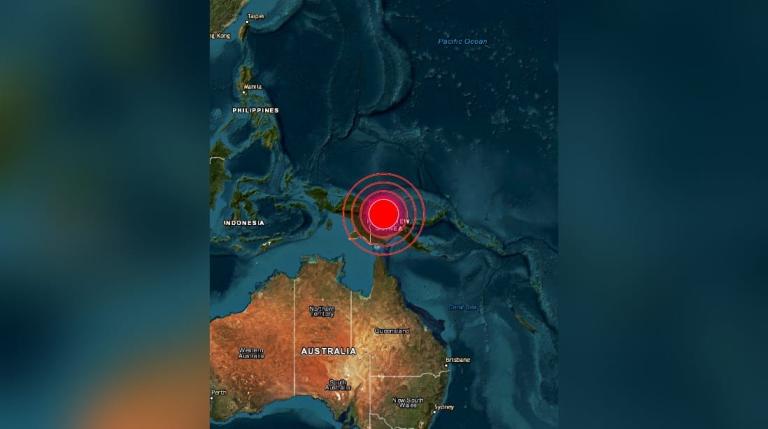 Terremoto de 7.1 estremece Papúa Nueva Guinea