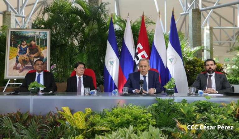Canciller de Rusia Serguéi Lavrov destaca importantes lazos de amistad con Nicaragua