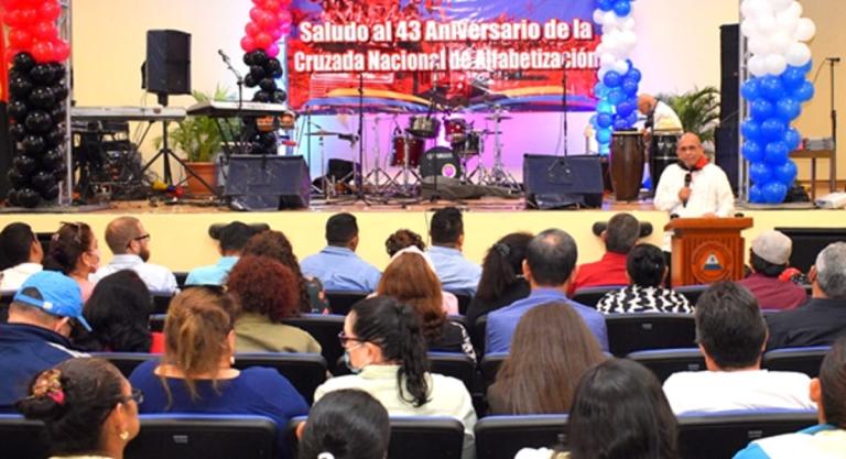 CSJ celebra el 43 Aniversario de la Cruzada Nacional de Alfabetización