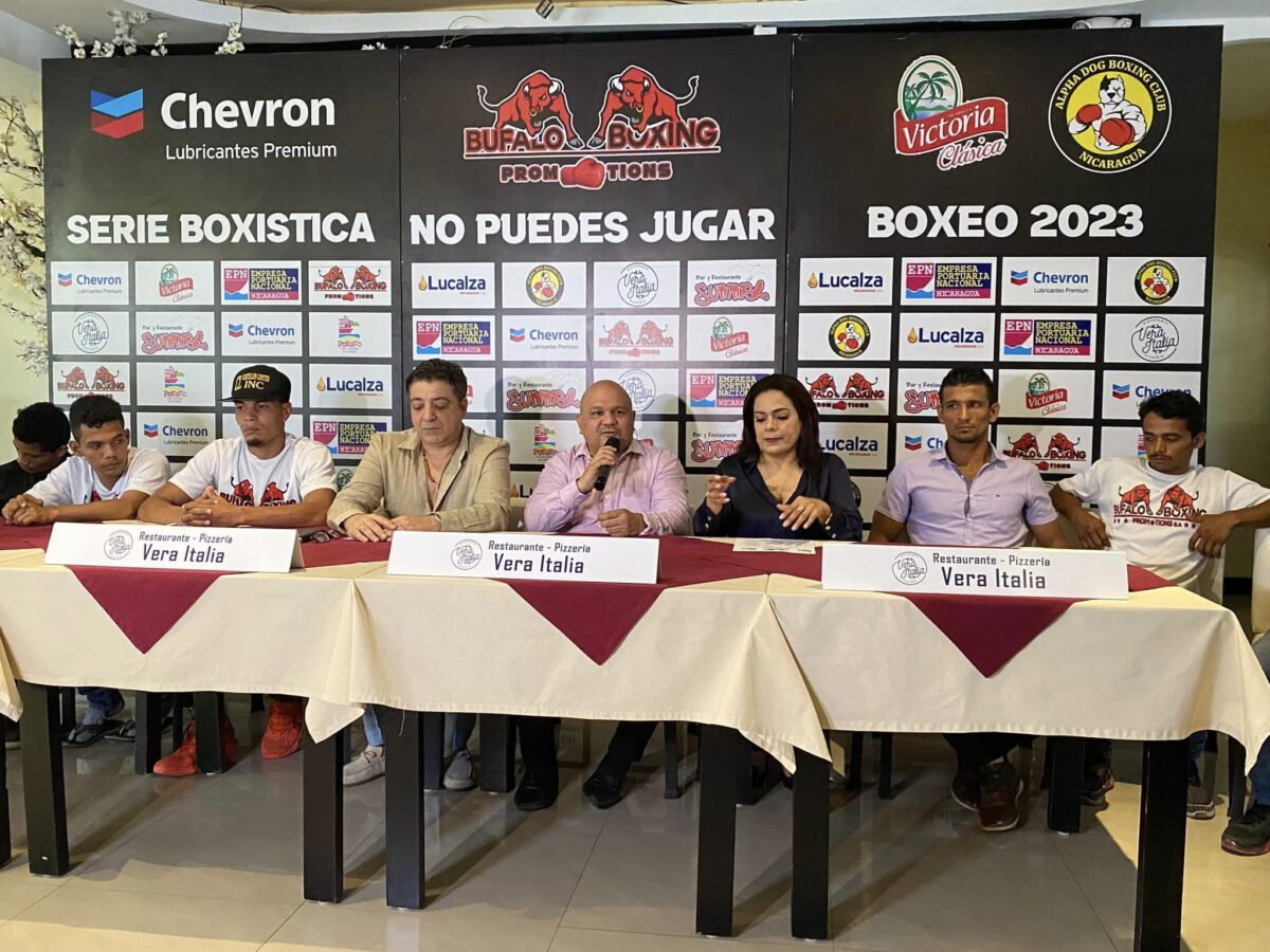 bufalo boxing organiza cartelera de boxeo en ciudad sandino este sabado