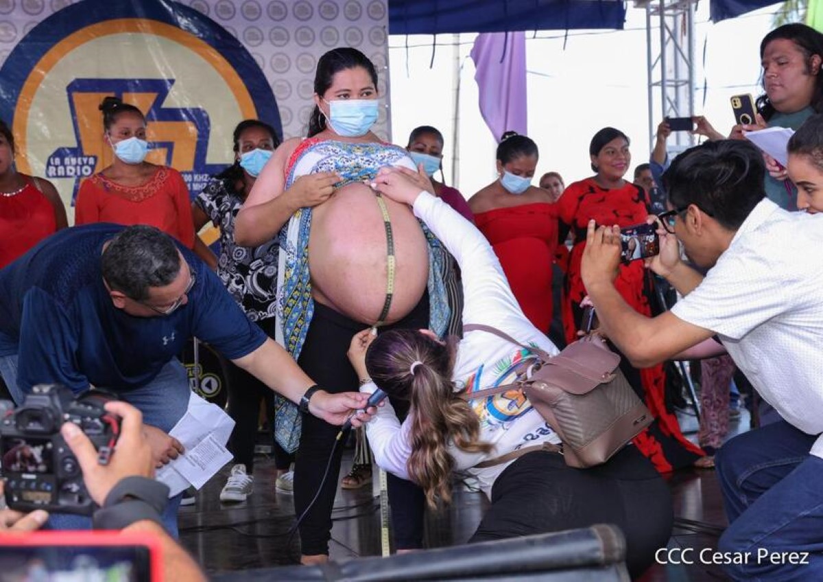 Ellas son las madres con la barriga más grande de Nicaragua