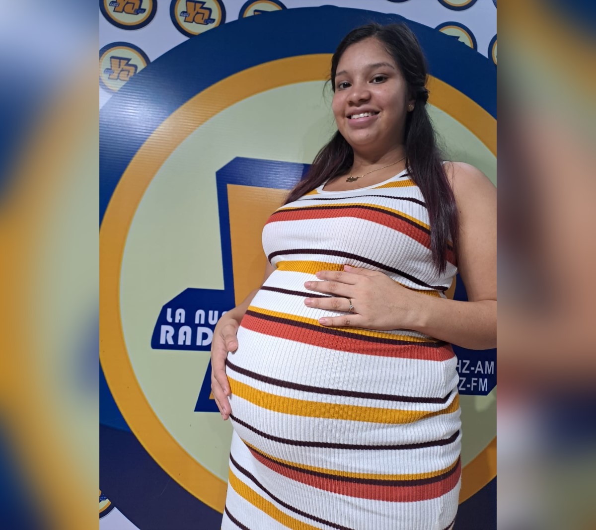 Heydi Valeria espera su primer hijo