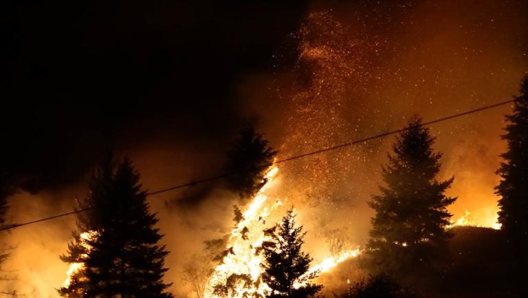 Incendio forestal azota Nueva Escocia, en Canadá