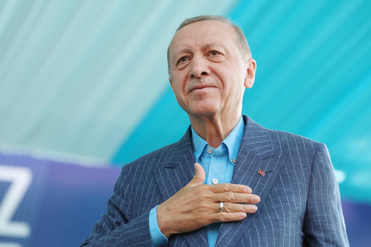 El presidente de Turquiye Recep Tayyip Erdoğan