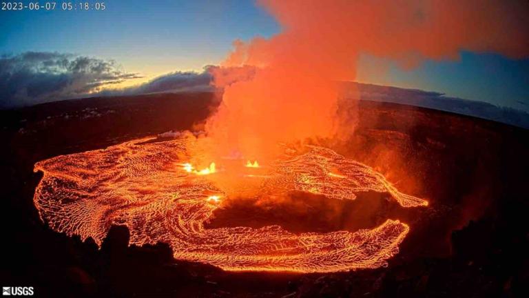 El volcán Kilauea, en Hawái, entra en erupción