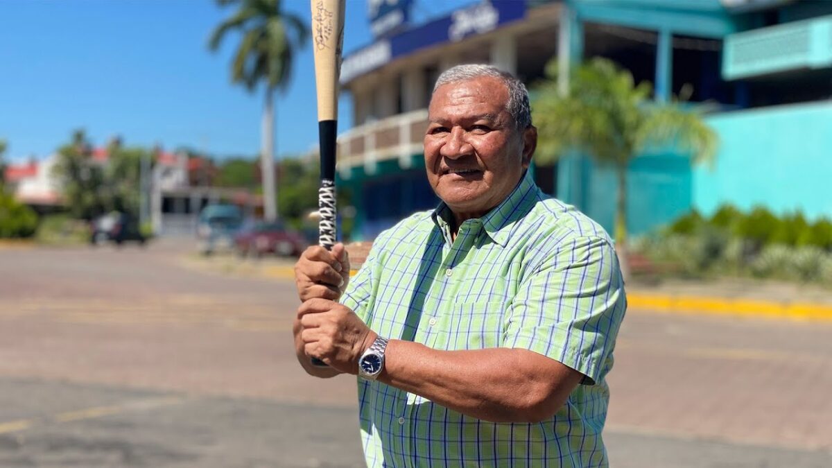 El pelotero nicaragüense Ernesto López El Tiburón Mayor