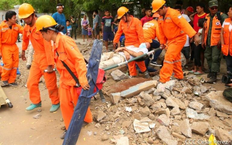 Nicaragüenses participan en II Ejercicio de Preparación para Proteger la vida en situaciones de multiamenazas
