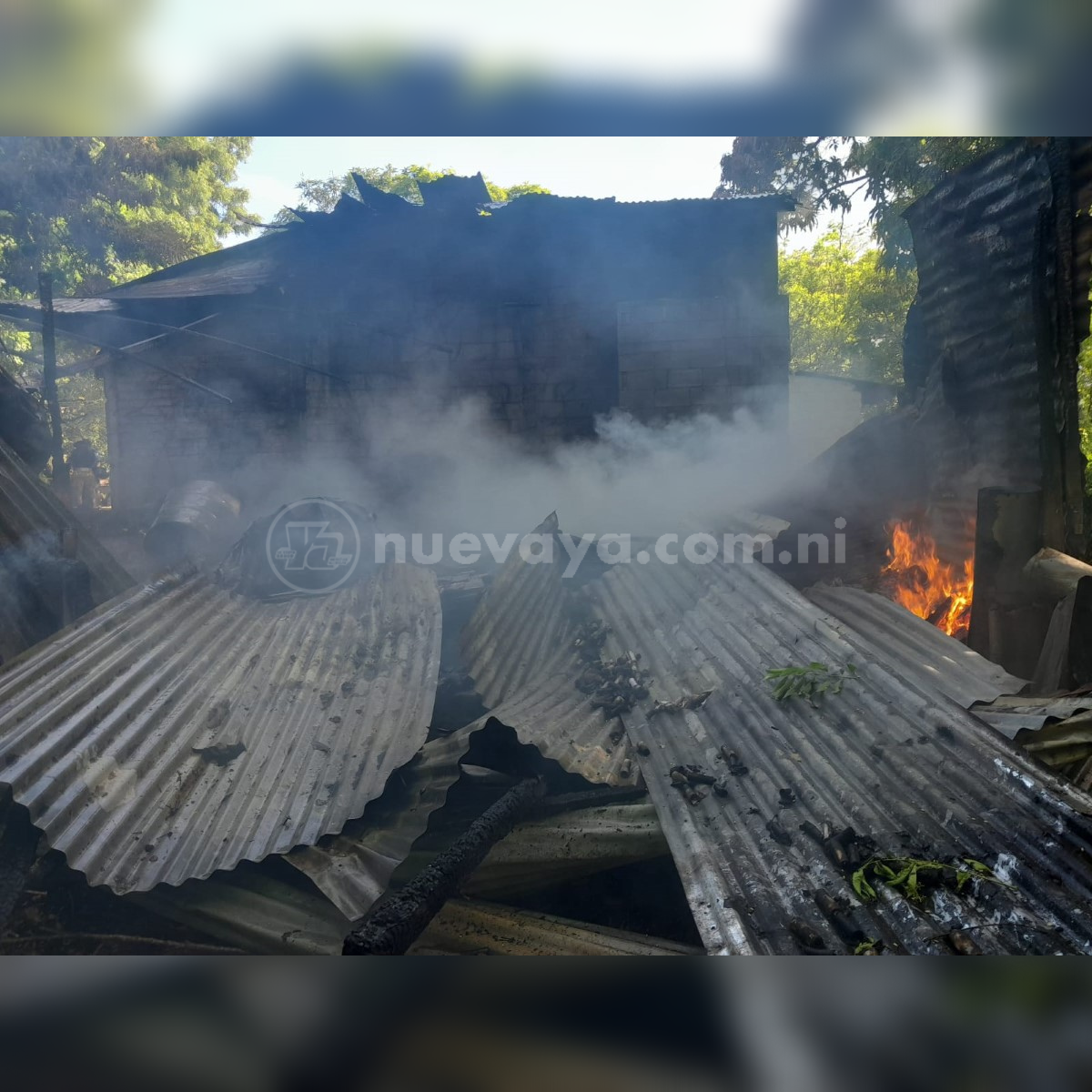 Explosión en taller pirotécnico en Masaya