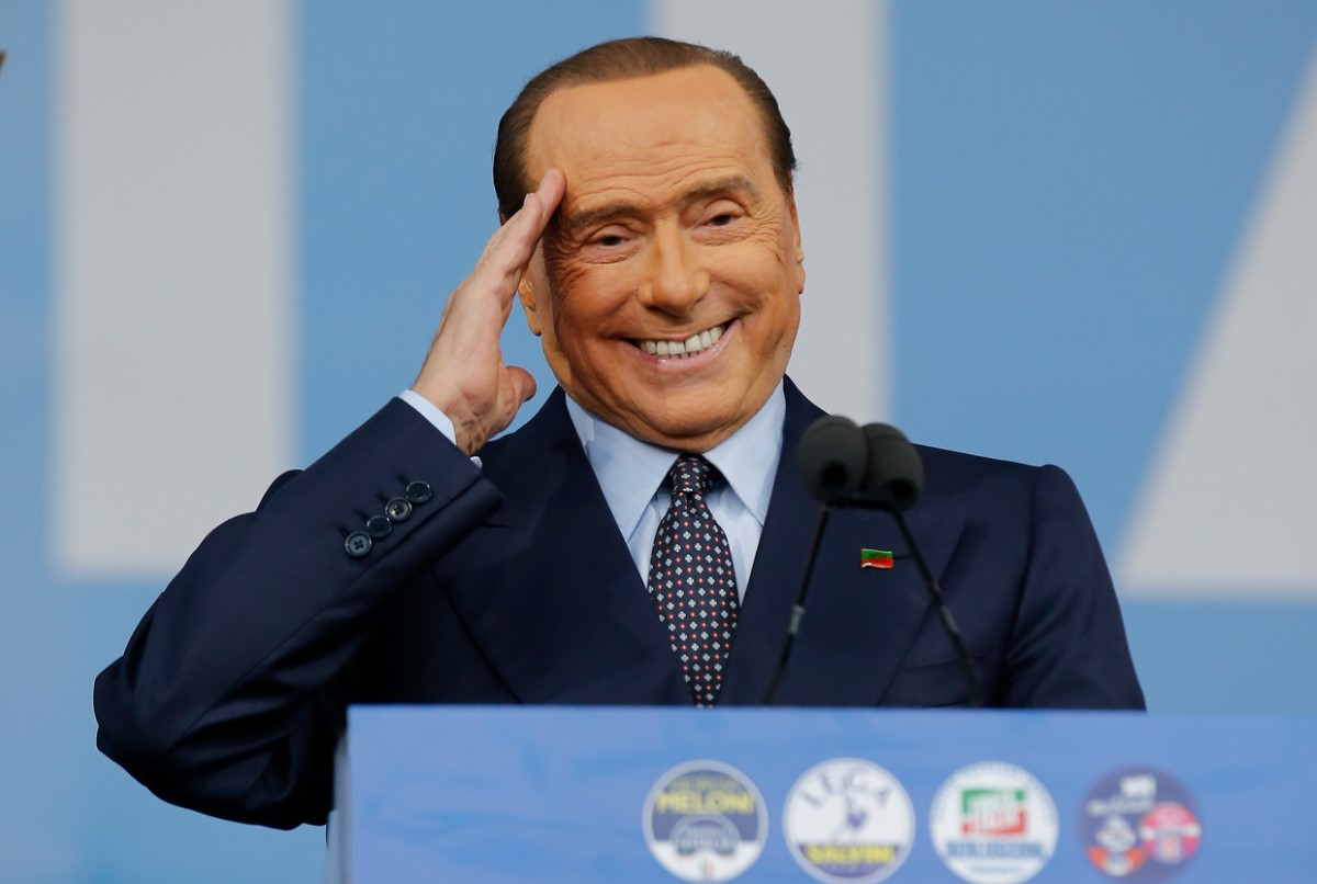 Falleció el ex primer ministro de Italia Silvio Berlusconi