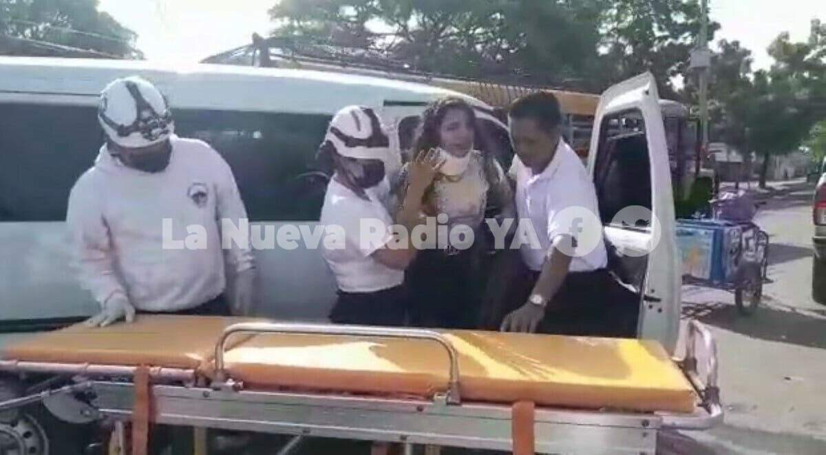 Frida Ivonne Abdalá Rodríguez resultó lesionada en el accidente