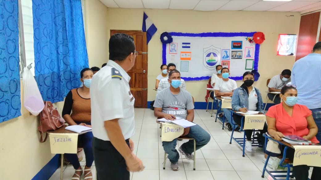 Inicia curso de capacitación para aspirantes a oficiales de Migración y Extranjería en Nicaragua