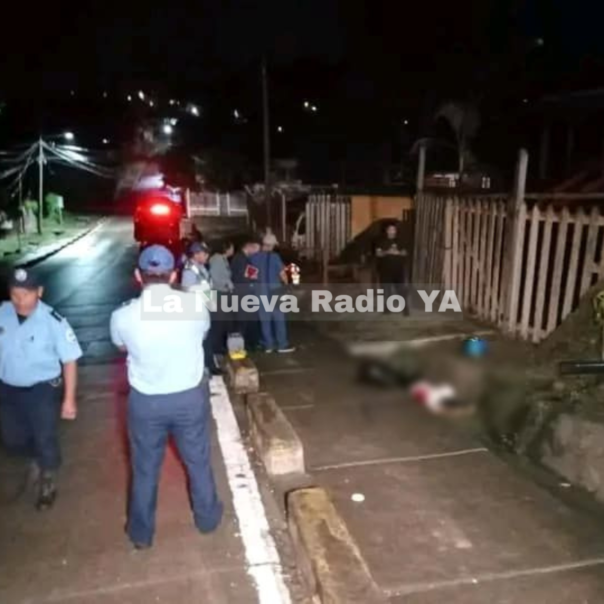 El accidente ocurrió a las 2:35 de la madrugada cuando José Félix bajaba una pendiente