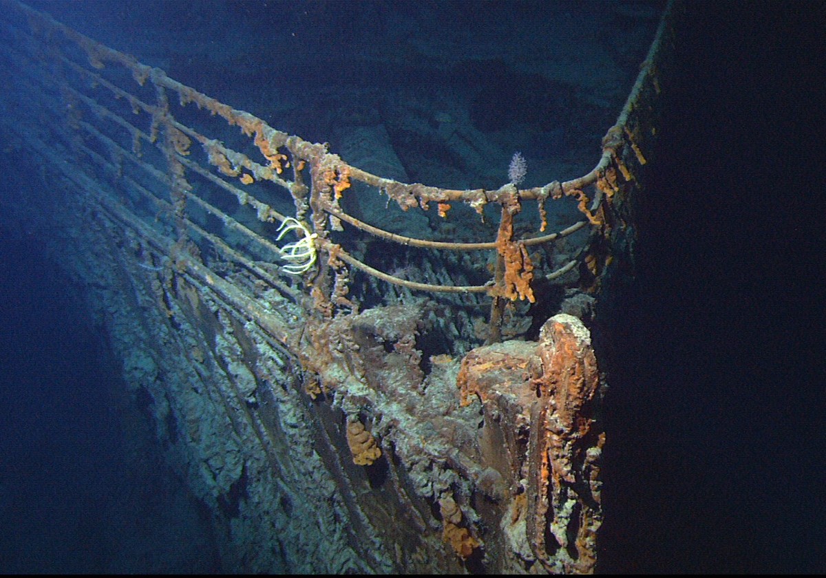Restos del barco Titanic