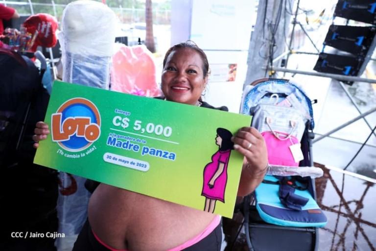 Ganadora de la Madre Panza 2023 dio a luz a un hermoso y sano bebé