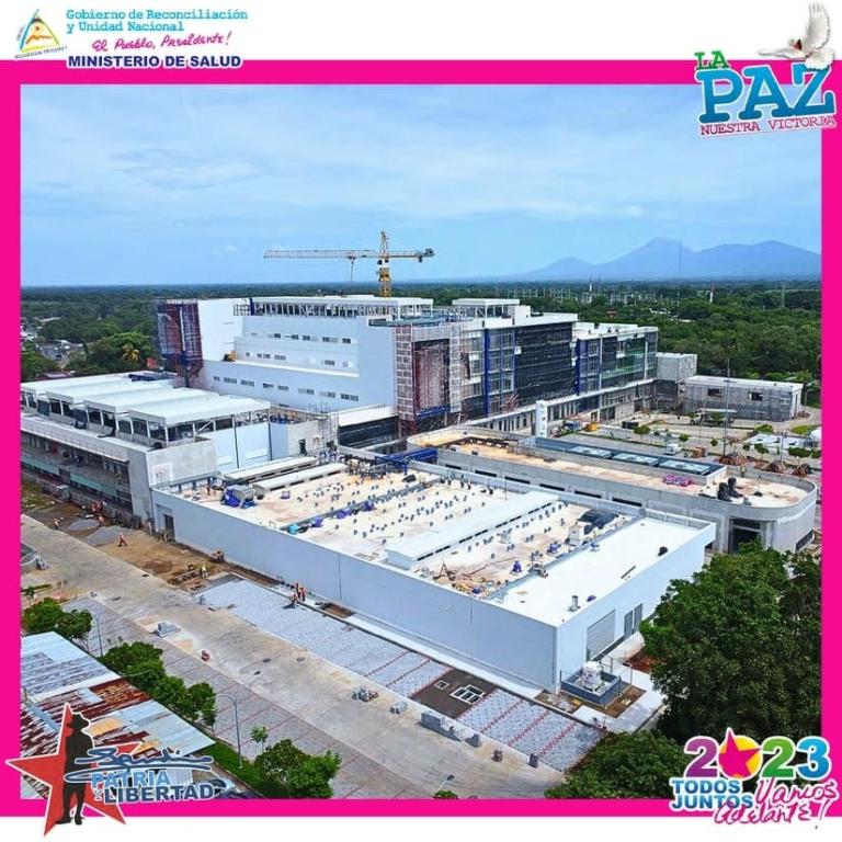 Avanza en un 78.3% construcción de hospital de León