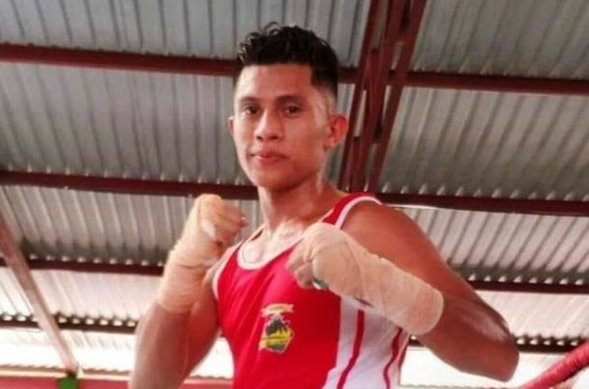 El boxeador nicaragüense Keyving Magdiel Hernández González