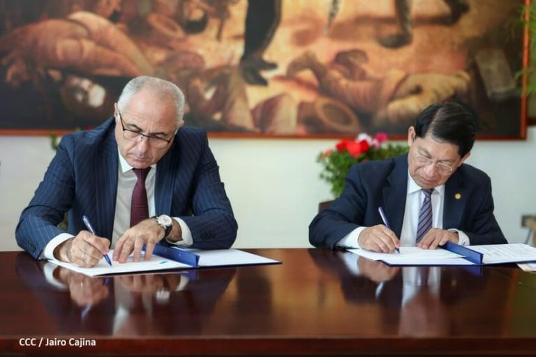 Nicaragua y Abjasia firman Programa de Cooperación en el marco de la Solidaridad