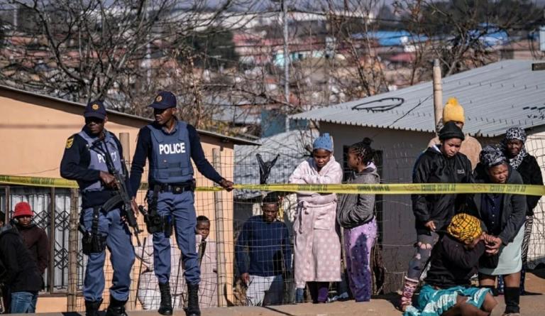 Violento tiroteo dejó seis muertos y cuatro heridos en Sudáfrica