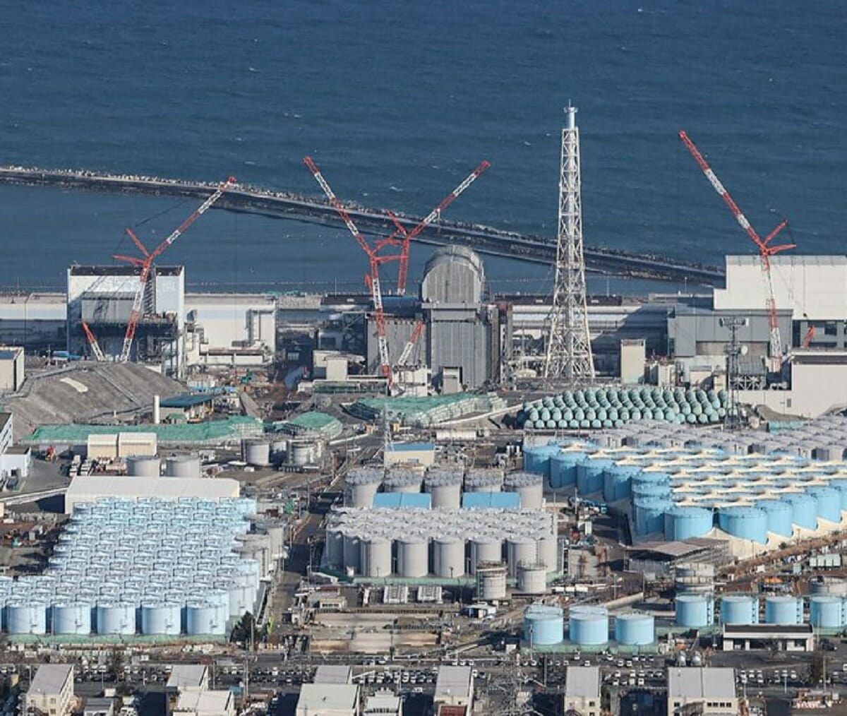 Comienza el vertido de agua contaminada de la planta japonesa de Fukushima