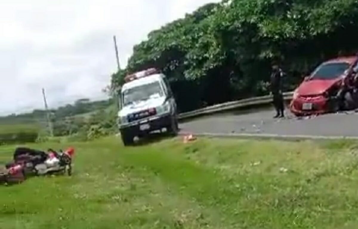 El trágico accidente ocurrió en el sector del basurero, en Camoapa, Boaco.