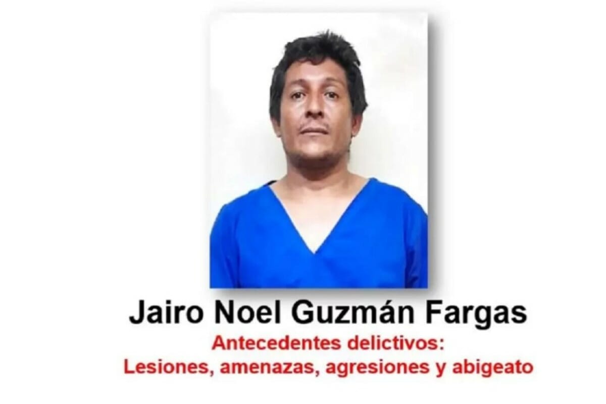 Jairo Noel Guzmán Fargas, de 43 años