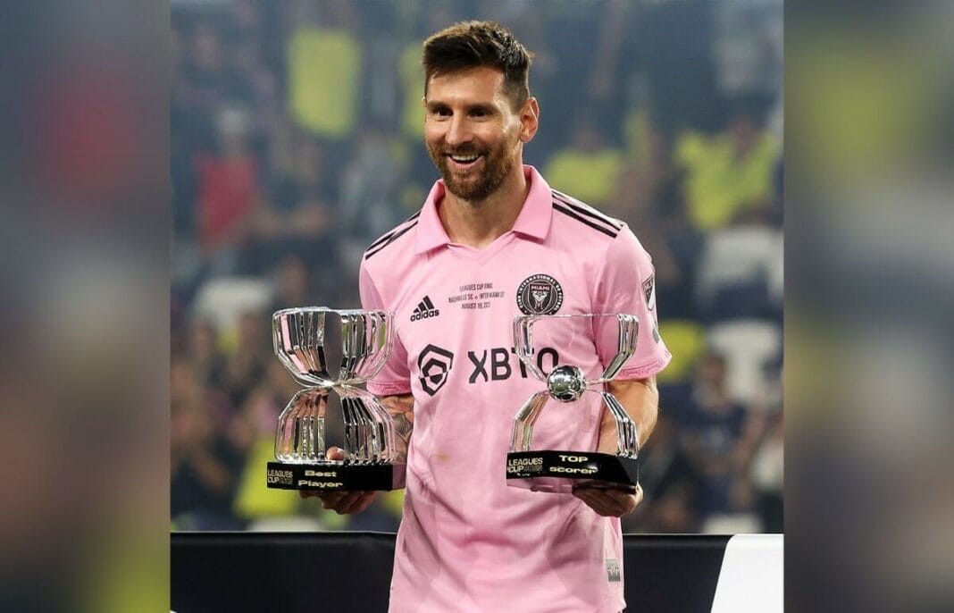 Lionel Messi Gana La Leagues Cup Con El Inter Y Es El Futbolista Con