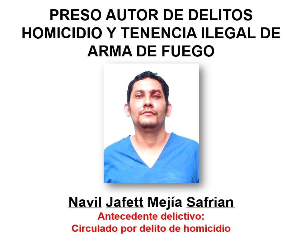 Navil Jafett Mejía Safrian, de 38 años