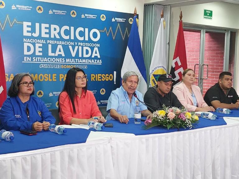 Nicaragua se prepara para el tercer Ejercicio Nacional de Protección de la Vida