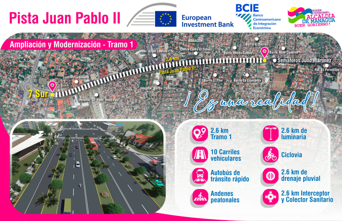 Tramo 1 de la Ampliación de la Pista San Juan Pablo II