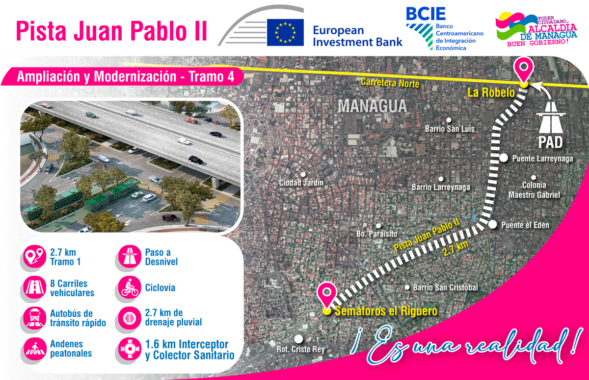 Tramo 4 de la Ampliación de la Pista San Juan Pablo II