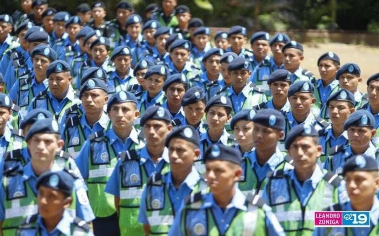 Universidad Leonel Rugama graduó a setecientos nuevos oficiales de la Policía Nacional