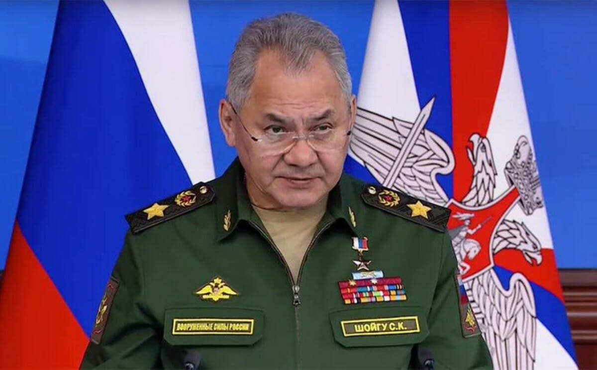 El General de Ejército de Rusia Serguéi Shoygú