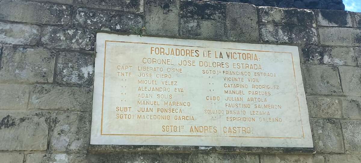 Forjadores de la victoria en la Hacienda San Jacinto, Monumento