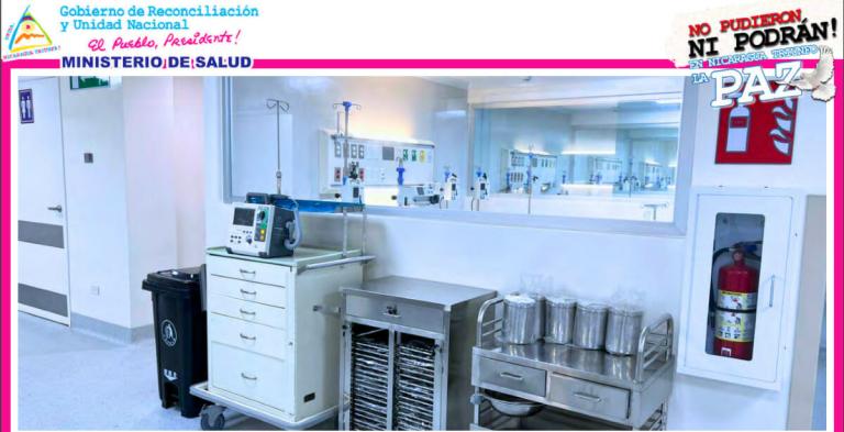 Inauguran Unidad de Cuidados Intensivos en el Hospital Manolo Morales Peralta