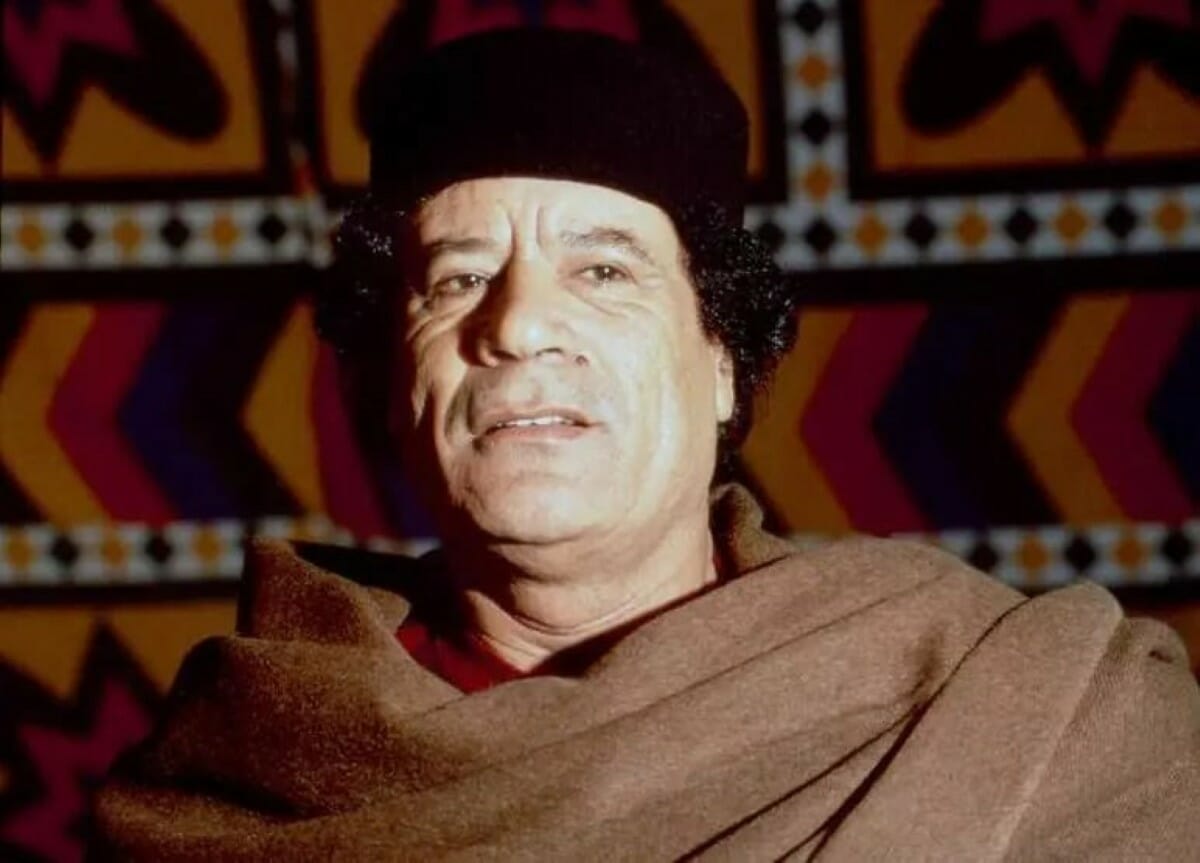 Muammar Gaddafi, el ex líder de Libia