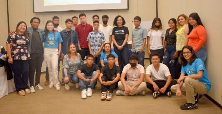 CSJ y UNICEF imparten talleres a adolescentes en conflicto con la ley