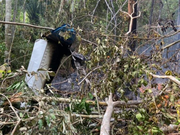 12 personas mueren al estrellarse una avioneta en la Amazonia de Brasil