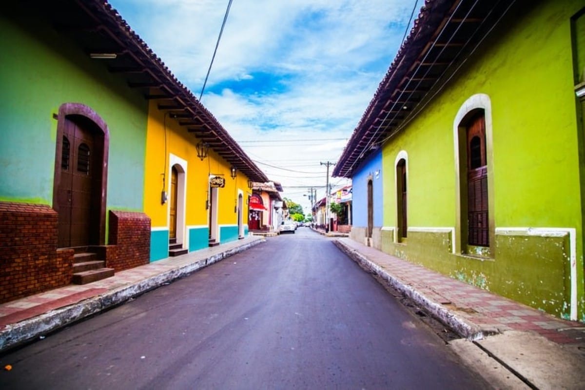 Calle Central de Granada, Nicaragua