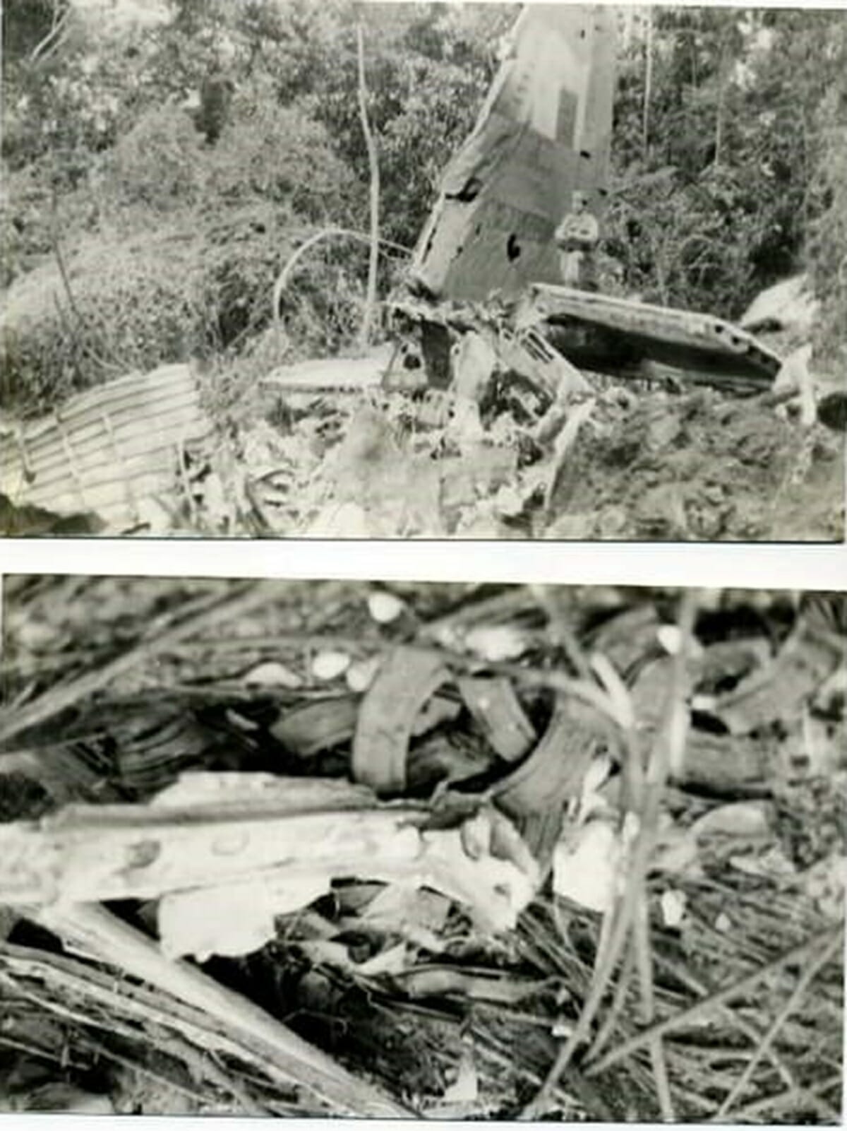 El avión del estadounidense Eugene Hasenfus