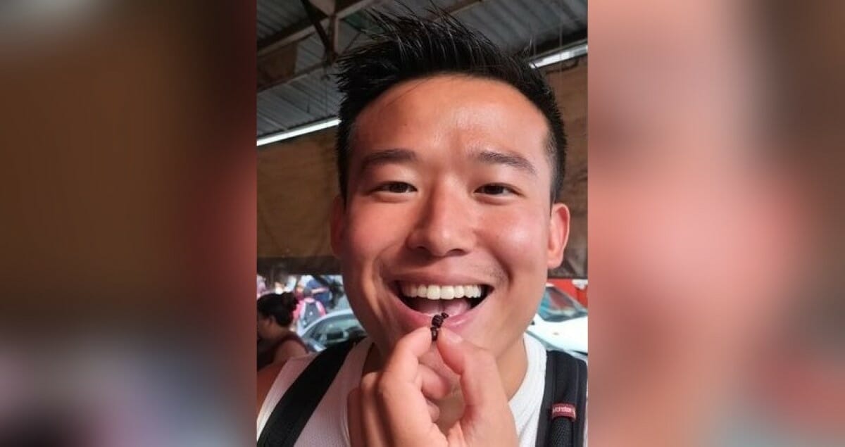 El turista chino Wang Lang, de 26 años