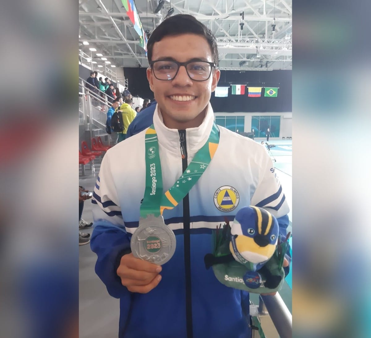 Elian Ortega Velásquez atleta de Taekwondo de Nicaragua