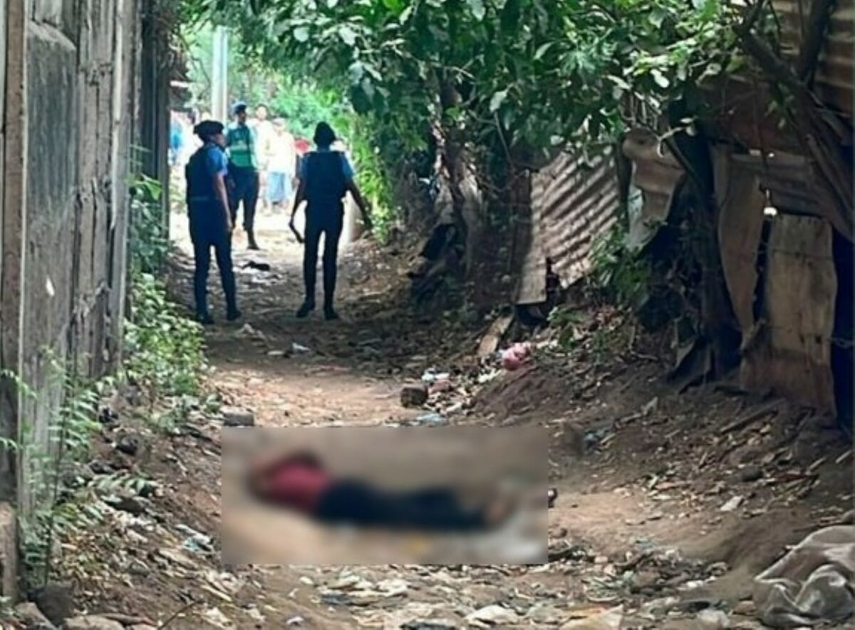 Un chatarrero fue asesinado por una mujer en el barrio Laureles Norte de Managua