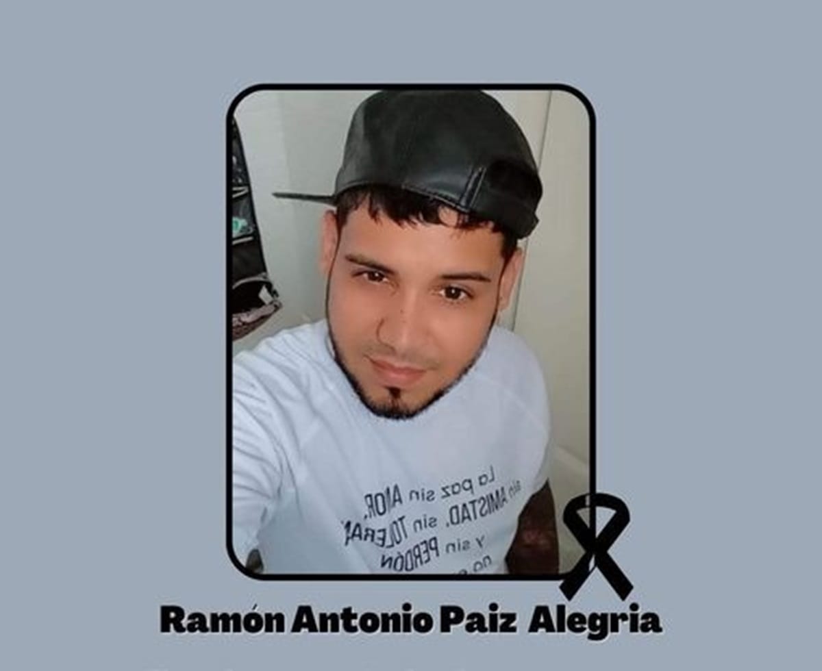 El joven nicaragüense Ramón Antonio Páiz Alegría