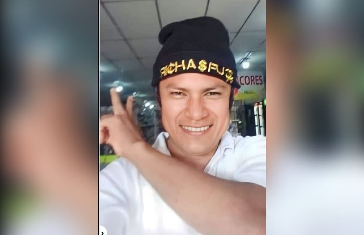 El nicaragüense Roberto Ampié Sánchez, de unos 33 años 