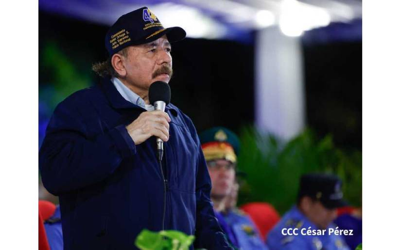 El Presidente Daniel Ortega