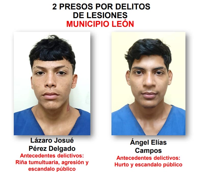 Lázaro Josué Pérez Delgado y Ángel Elías Campos