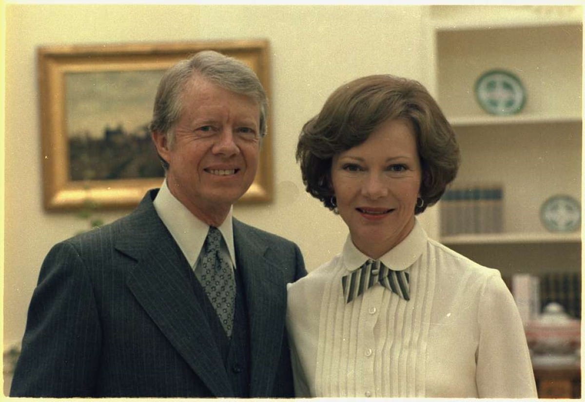 Retrato de Rosallyn Carter y Jimmy Carter