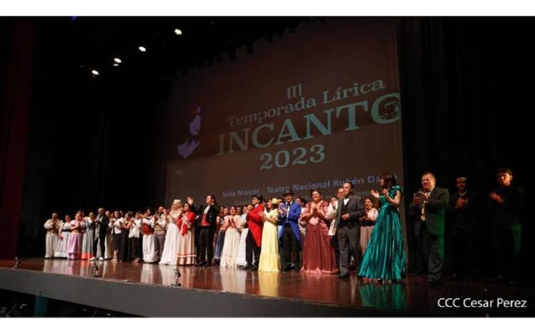 Inicia III Temporada Lírica Incanto 2023 en Teatro Nacional