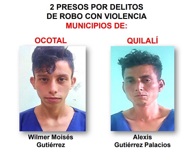 Wilmer Moisés Gutiérrez y Alexis Gutiérrez Palacios